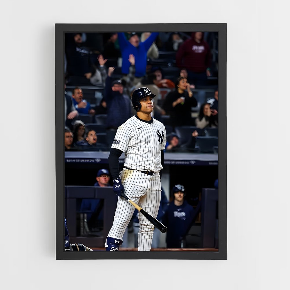 Poster Le Héros du Diamond – affiche Baseball (vue 2)